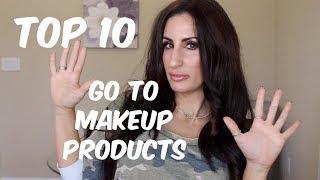 10 MAKEUP PRODUCTS I CANT LIVE WITHOUT! | HOLY GRAIL