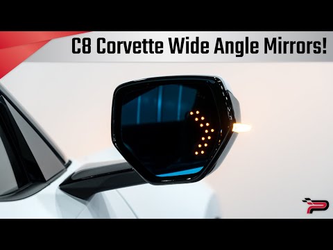 C8 Corvette Wide Angle Convex Mirrors - Paragon Performance