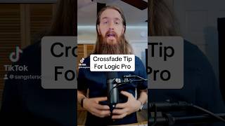 How to add cross fades quickly in Logic Pro. #musicproduction #logicprox