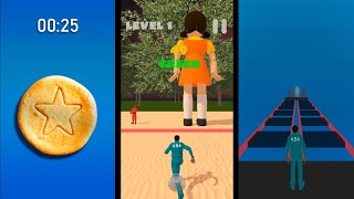 Squid Game PERFECT..!! 456 Survival Red Light Clap Games Trailer Part. 1 screenshot 3