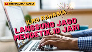 PENULIS 10 THN! Ini Cara Mengetik 10 Jari Pemula di Laptop/Komputer, Cepat Tanpa Melihat Keyboard screenshot 4