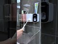 Automatic Toothpaste Dispenser Squeezers Toothpaste Tooth Dust-proof Toothbrush Holder Wall Mount