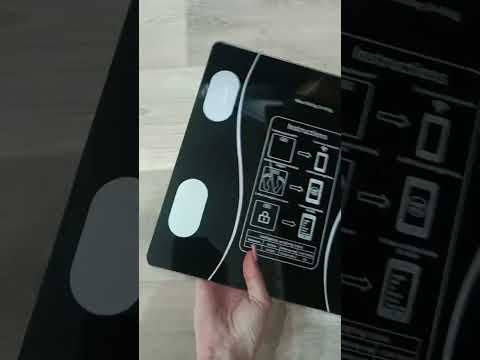 Ваги підлогові смарт розумні скляні для дому Scale one Black електронні фітнес Bluetooth з додатком для смартфона 180 кг білі