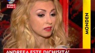 Andreea Balan interviu  Monden 04.12.12