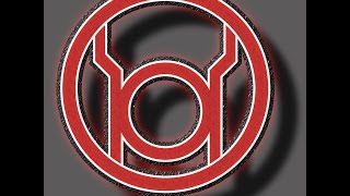 HomeMade DC Comics Red Lantern Costume