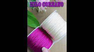 🌈 Cómo hacer Pulsera de hilo ANTORCHADO fácil y rápida a 2 colores ✨