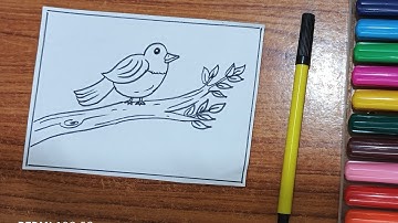 How to draw a cute Duck🦆💞✨🌈#Easy duck drawing for kids step by step#viral#video