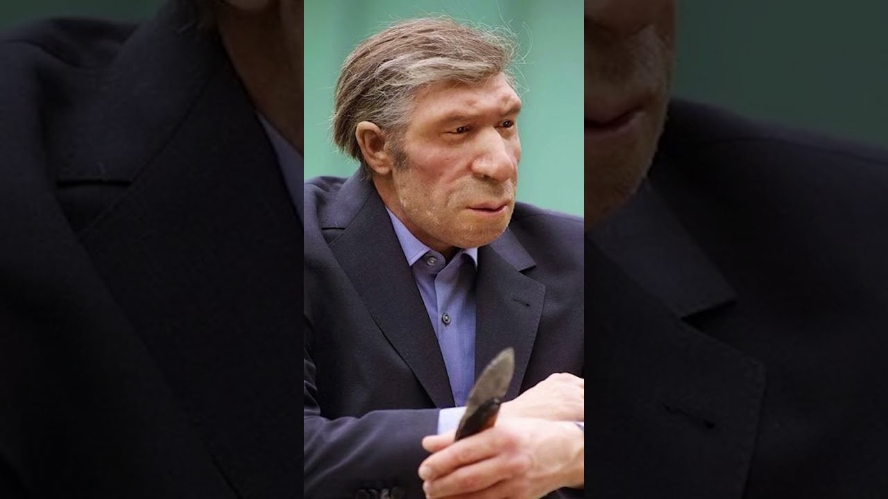 Así sería el hombre neandertal si viviera en la actualidad 🤔☄️ 