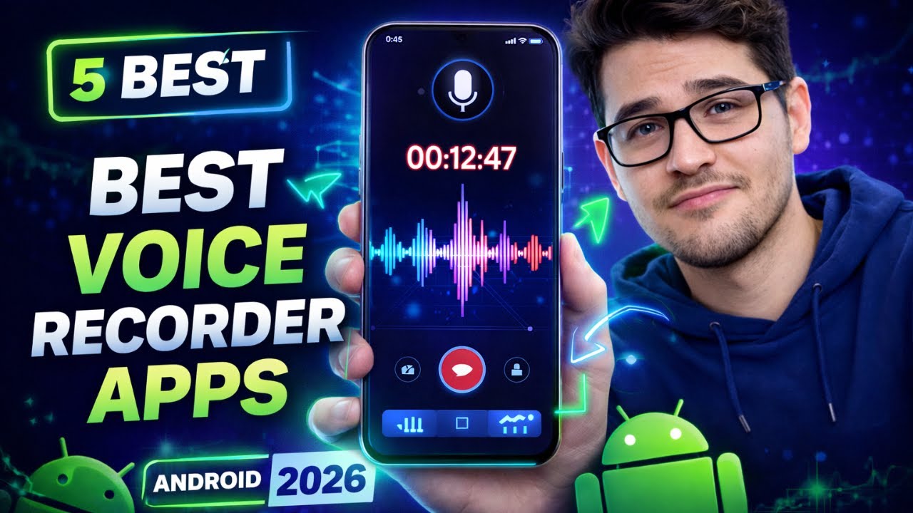 5 Best Voice Recorder Apps For Android 2026