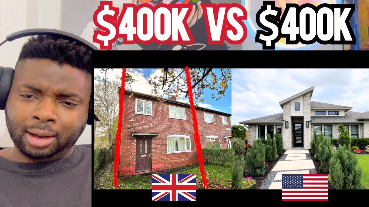 $400K Texas Home vs $400K UK Home — The Difference Is MAD! - SHOCKED British Property Manager Reacts