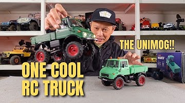 FMS FCX24 Licensed Unimog Review – 1/24 Scale mini Crawler big in looks and performance