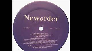 New Order - Fine Time (Silk Mix) (B1)