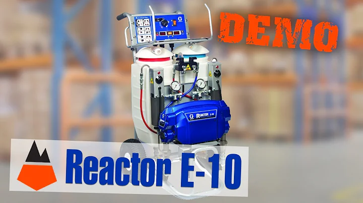 Graco Reactor E-10 Recirculation animation