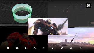 Breakdown Hulkbuster Multi-Pass Compositing Set Extention Inside Nuke - Beyond Sky 2022