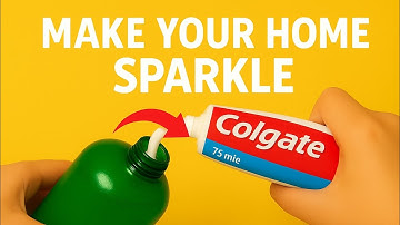 Mix detergent with toothpaste : The result will shock you - Unbelievable!