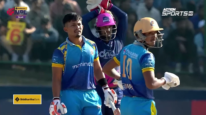 Janakpur bolts vs karnali yaks highlights