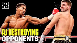 10 MINUTES OF ANTHONY JOSHUA BEING UNSTOPPABLE