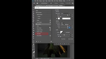 Glow Effect Short Photoshop Tutorial How to Create a LIGHTSABER in Photoshop 2023 #shorts