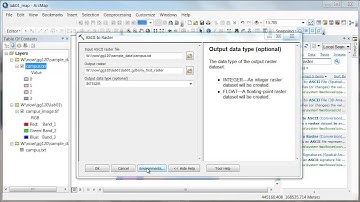0104 Create raster from text file