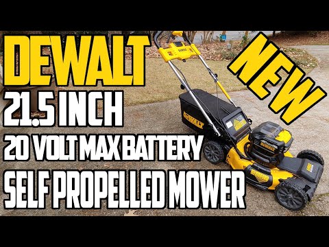 Dewalt 21.5 in. 20-Volt MAX Lithium-Ion Cordless Battery Walk Behind Self Propelled Mower