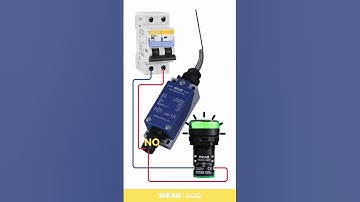 How a End Switch Controls a Load: On/Off Operation Explained.
