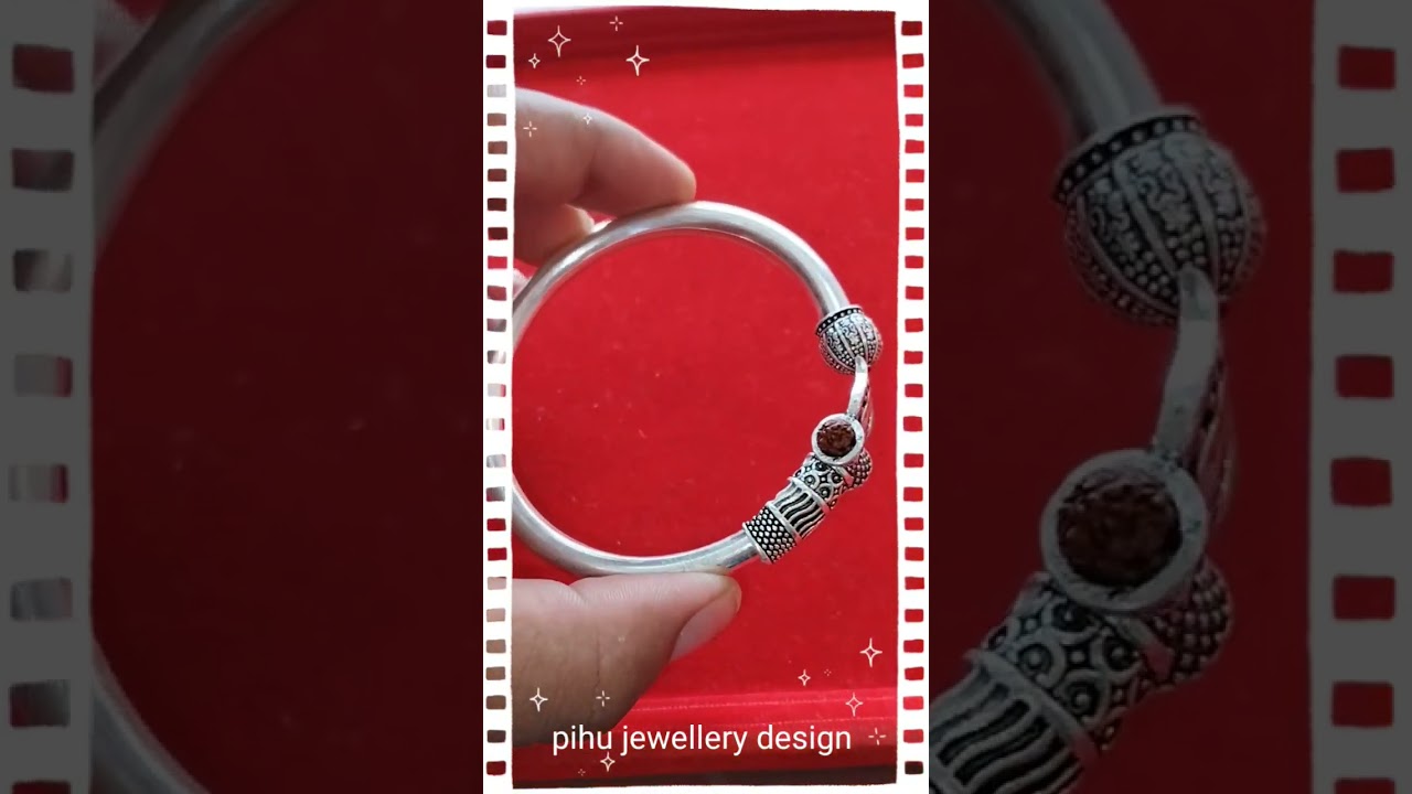 Trishul Silver kara For Men // Silver kada