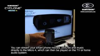 Cyclone Micro 4 Smartphone and tablet remote control app for Micro 4 screenshot 3