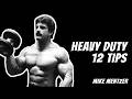 MIKE MENTZER | 12 CLAVES del HEAVY DUTY