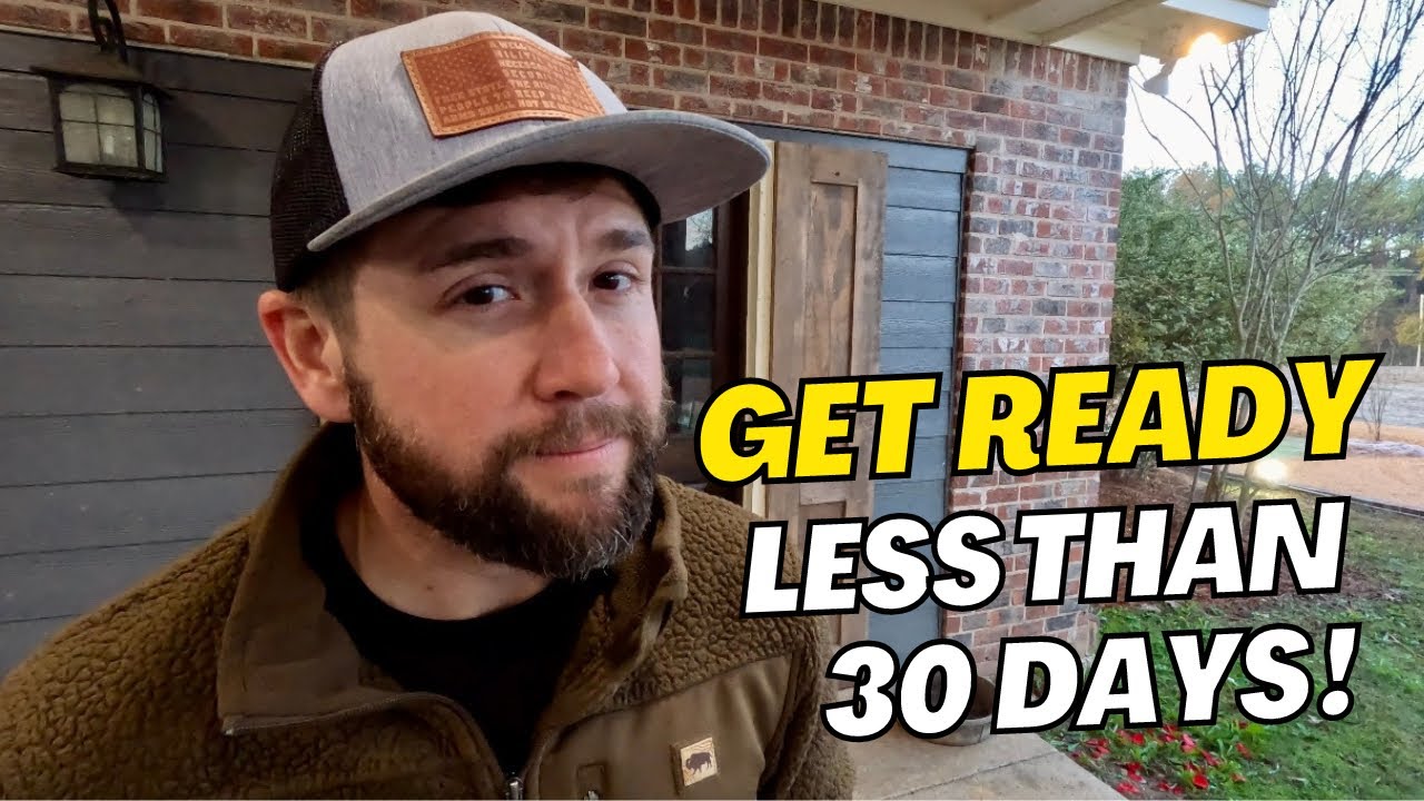 WARNING We Have Less Than 30 Days To Prepare For THIS YouTube