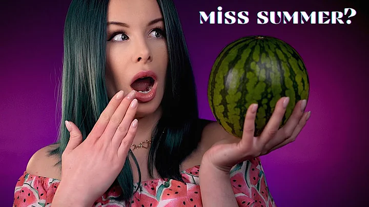 ASMR  MUKBANG   Eating WATERMELON  CRUNCHY Mouth S...