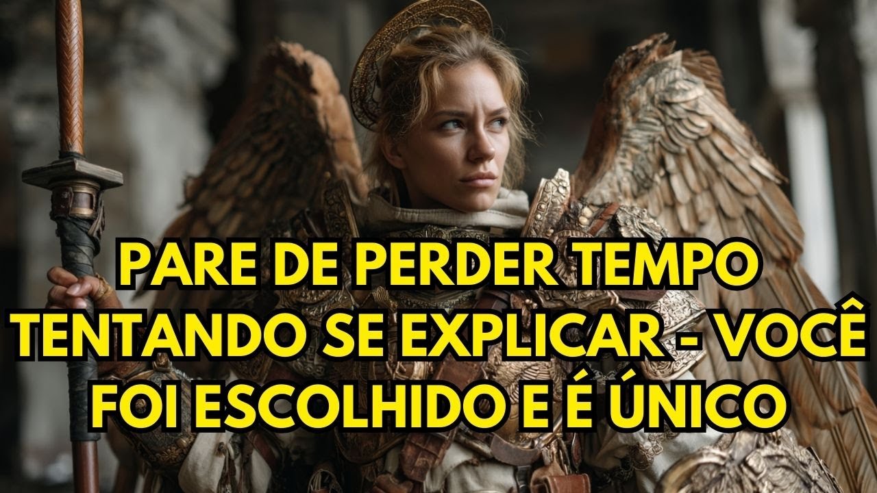 SE VOCÊ ENTENDESSE POR QUE FOI ESCOLHIDO, VOCÊ PARARIA DE TENTAR SE EXPLICAR PROS OUTROS