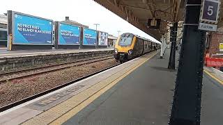 train's at Taunton railway station this morning.28.4.24.