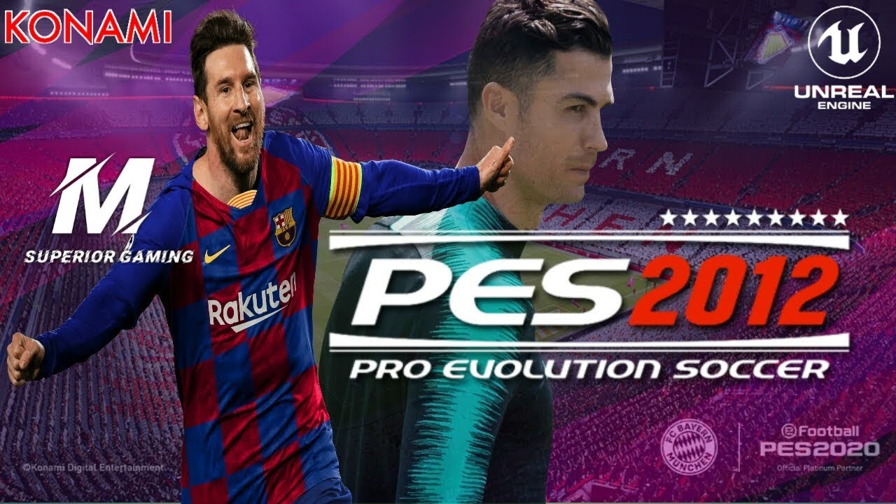 PES 2012 Pro Evolution Soccer v1.0.5 Remastered Support Android 11, 12+  Gameplay (60 FPS) 