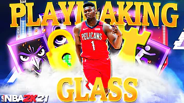 PLAYMAKING GLASS CLEANER ON NBA 2K21 CURRENT GEN! CONTACT DUNKING AND DRIBBLING LOCKDOWN BUILD