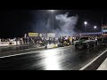 BOOST DR TURBO BOX CHEVY ON 24 INCH SLICKS VS A 1400 HAYABUSA MOTORCYCLE WAS CRAZY!!