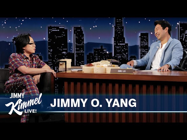 Jimmy O. Yang on His Dad Embarrassing Him and Working with Kevin Hart u0026 Mark Wahlberg class=