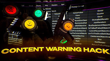 [NEW HACK] CONTENT WARNING CHEAT MENU | Free Download 2025 | ESP TROLL & Infinity Money
