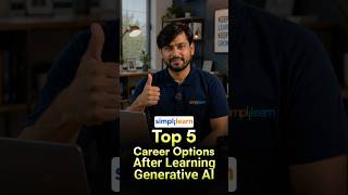 Top High-Paying Careers Opportunities After Learning Gen AI In 2026 | #Shorts | #Simplilearn