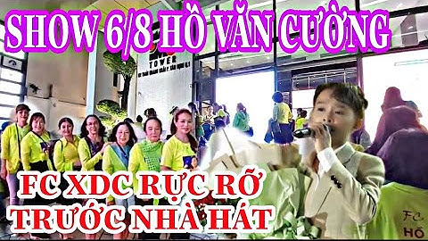 Hồ Văn Cường Show 6/8 Trước Giờ Diễn Màu Xanh Rực Rỡ Kín Nhà Hát || PHI HẢI TV