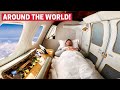 Flying first class to every continent in 7 days