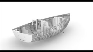 Building an Aluminum Sailboat Pt 3 - Raising the Hull to Weld Frames &amp; Bulkheads