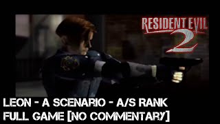 Resident Evil 2 Walkthrough - Leon A Scenario - Original Mode - Normal - A/S Rank