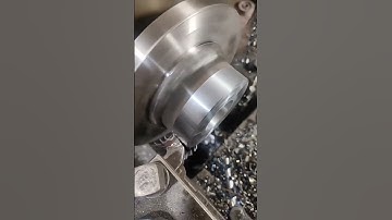 Restore the surface of metals after welding them together  #cnc #machine # #lathe