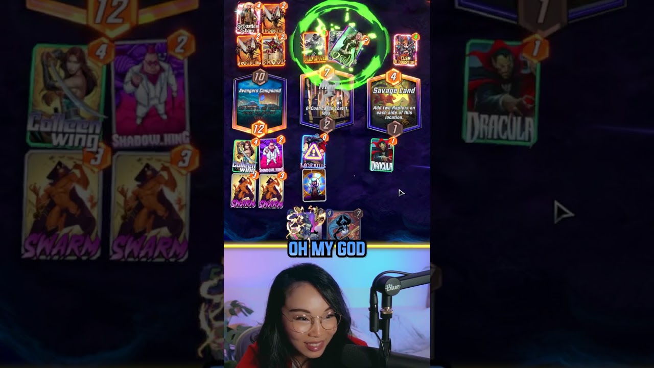 Weirdest Discard deck somehow works??? (🎧 warning!) #marvelsnap #shorts