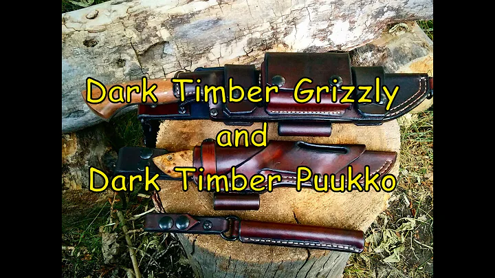 Dark Timber Knives - Grizzly and Puukko