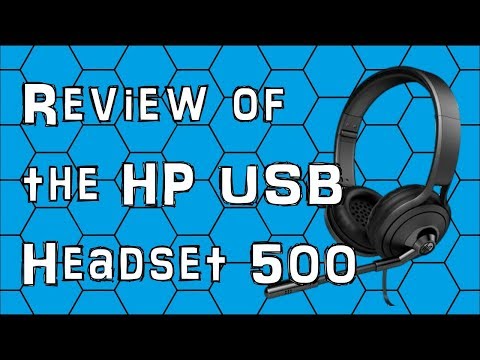 Review of the HP USB Headset 500