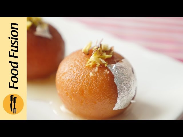 Gulab Jamun with Milk Powder Recipe By Food Fusion