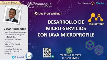 Webinar: Desarrollo de Microservicios con MicroProfile