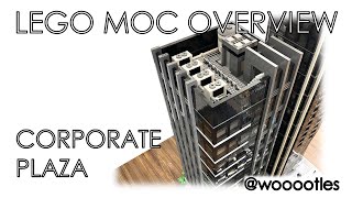 LEGO MOC Overview: Corporate Plaza