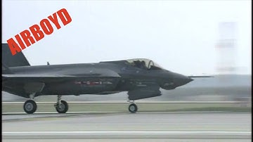 Lockheed F-35 JSF Afterburner Takeoff (Turn It Up)